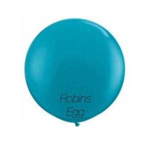 36 inch jumbo balloon,giant party balloon,Robins egg blue balloon,Birthday balloon,baby shower decoration,Boys party decoration,boy party