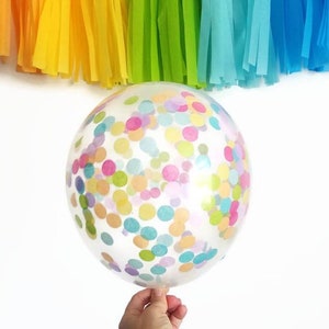 Confetti balloon,custom confetti balloons,confetti balloons,rainbow confetti balloon,birthday confetti balloons,rainbow party decor