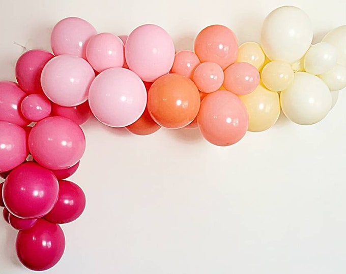 Balloon garland,D.I.Y Balloon Garland, balloon garland kit,retro balloon garland,dazed and engaged,two groovy,retro bachelorette,retro party