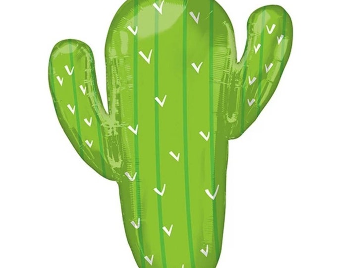 Cactus balloon,giant cactus balloon,fiesta balloon,large cactus balloon,mylar cactus,Cactus,fiesta,party decoration,fiesta birthday,llama