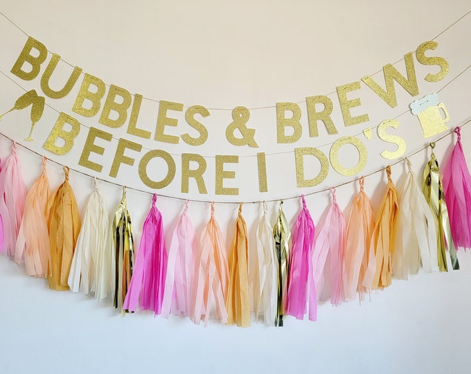 Brews Before I Do's Brewery Beer Themed Bachelorette Party Cursive ...