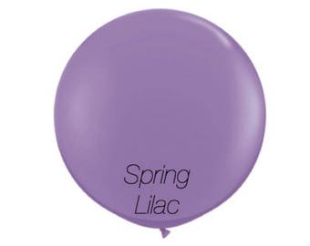 36 inch lilac jumbo balloon,giant party balloon,wedding balloon,Purple balloon,Birthday balloon,baby shower decoration,Lilac,Globes