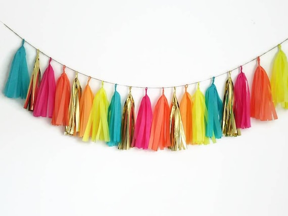 birthday tassel garland