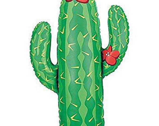 Cactus balloon,giant cactus balloon,fiesta balloon,Cinco de Mayo balloon,Cactus,fiesta,party decoration,party balloon,taco party