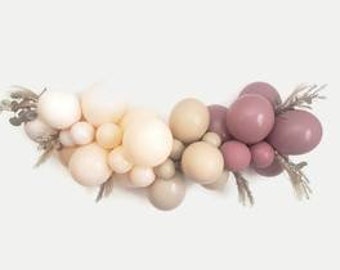 Beige Balloon Garland,DIY Balloon Garland kit,mauve balloon Garland,Double cream,boho balloon Garland,boho wedding, bridal shower,rose