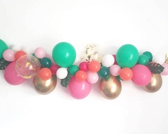 Balloon Garland,DIY balloon Garland kit,pink balloon Garland,Complete balloon Garland kit.Confetti balloon Garland,blush balloon garland