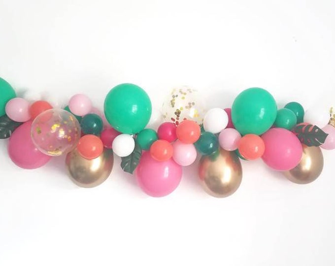 Balloon Garland,DIY balloon Garland kit,pink balloon Garland,Complete balloon Garland kit.Confetti balloon Garland,blush balloon garland