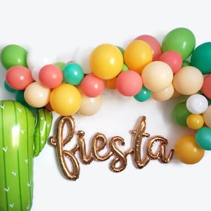 Kit arche de ballons multicolore pastel - Fiesta Republic