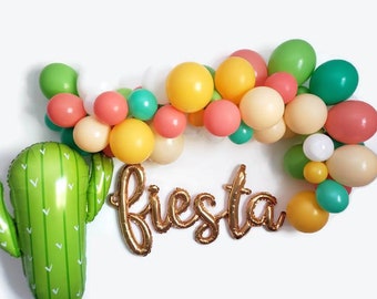 Fiesta balloon Garland,balloon Garland kit,fiesta balloons,fiesta decor,fiesta ideas,final fiesta,first fiesta,fiesta,fiesta theme