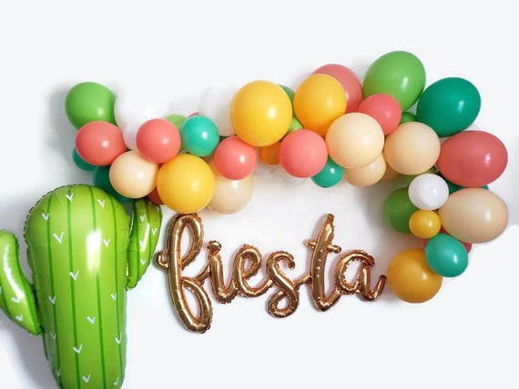 Fiesta balloon Garland,balloon Garland kit,fiesta balloons,fiesta decor,fiesta ideas,final fiesta,first fiesta,fiesta,fiesta theme Il_570xn