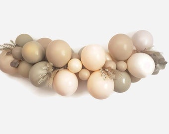 Beige Balloon Garland,DIY Balloon Garland kit,Nude balloon Garland,Double cream,boho  balloon Garland,boho wedding bridal shower,boho