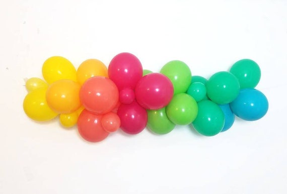 Rainbow balloon Garland,DIY balloon Garland kit,Rainbow Garland,Custom balloon Garland,Rainbow party,rainbow decorations,rainbow balloons Il_570xn