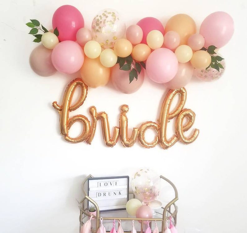 Balloon Garland,DIY balloon Garland kit,bridal shower,balloon Garland,Complete balloon Garland kit,bridal shower decorations,bridal shower image 2