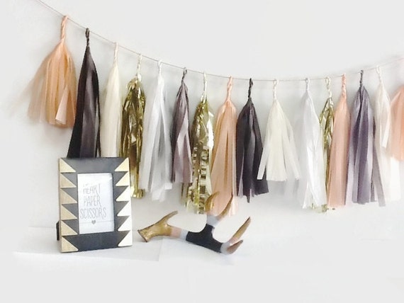 Aztec Tassel Garland, Tassel garland, Boho garland,Aztec tassel,Tribal party,boho nursery garland,My tribe decorations,My tribe garland.Boho Il_570xn