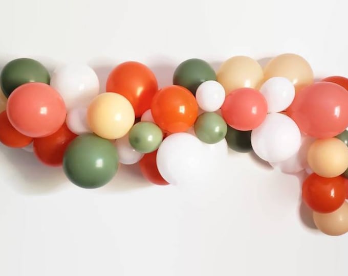 Little cutie balloon Garland,Little cutie baby shower,Orange balloon Garland,little cutie decorations,sweet to be one,D.I.Y balloon Garland