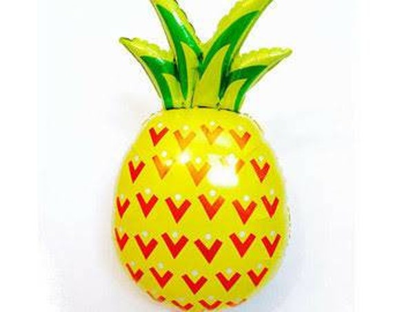 Pineapple balloon,Huge pineapple balloon,Mylar pineapple,tropical party,pineapple party,party like a pineapple,luau,Hawaiian party,beach Il_570xn