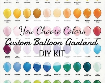 Balloon Garland,Balloon Garland kit,DIY balloon Garland, Custom balloon Garland, Design your own balloon Garland,Balloon arch,birthday