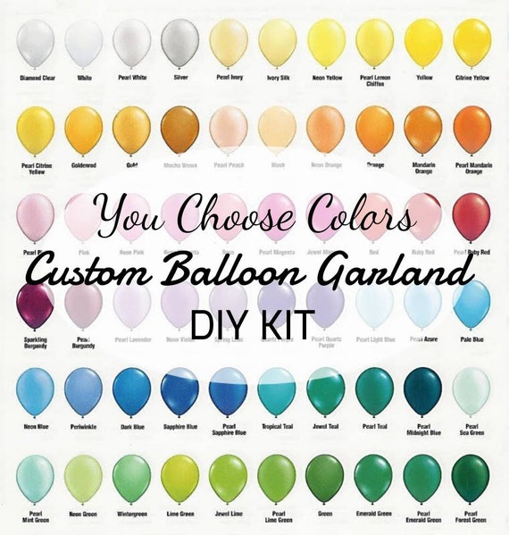 Balloon Garland,Balloon Garland kit,DIY balloon Garland, Custom balloon Garland, Design your own balloon Garland,Balloon arch,birthday Il_570xn