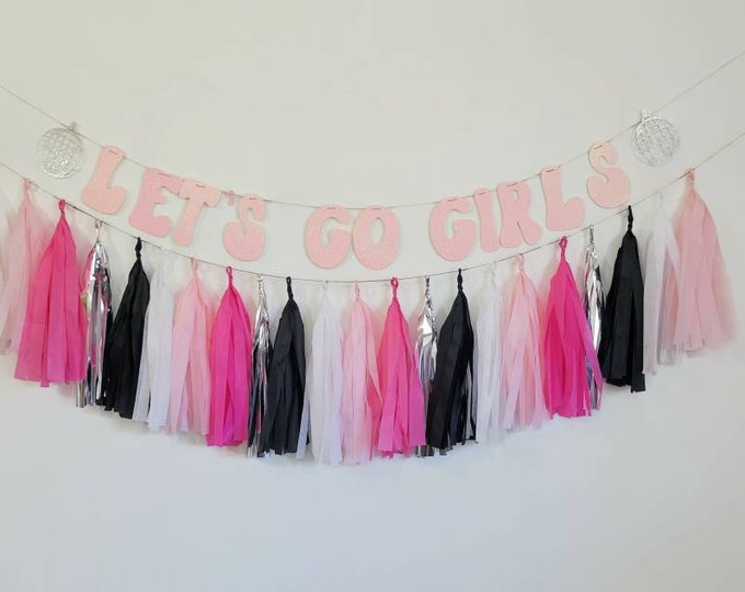 Lets go girls,Brides last disco, let's go girls bachelorette,groovy bachelorette,last disco,last disco bachelorette,bachelorette ideas,disco