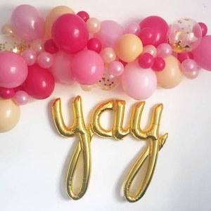 Balloon Garland,DIY balloon Garland kit,Custom balloon kit,Choose your length balloon Garland,pink balloon garland kit,pink balloon garland