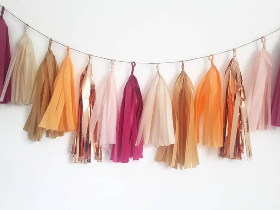 fall tassel garland
