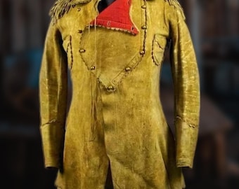 Vintage 1960s Trego's Westwear Fringe Leather Jacket / Fringe