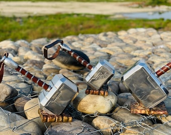 Mjolnir Thor Hammer - Thor Hammer - Thor Etching Hammer - Asgardian Thor Hammer - Collectible Hammer metal - Movie Prop - Best Gift