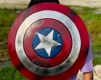 Captain America Shield – Metal Legend Shield, Cosplay Prop