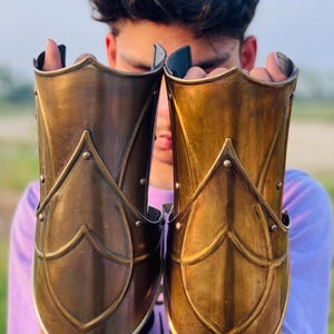 Hand Elbow set - Medieval armor hand protector - Elbow Set - Medieval Knight Eblow Set - Cosplay Halloween Costume - Best Gift
