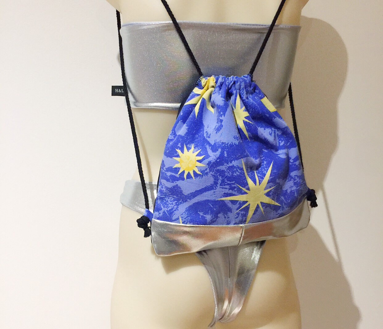 mini drawstring backpack