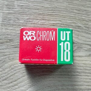 Openingsverkoop – ORWO Chrom UT18 35-mm diafilm – nieuwe vintage – gratis verzending