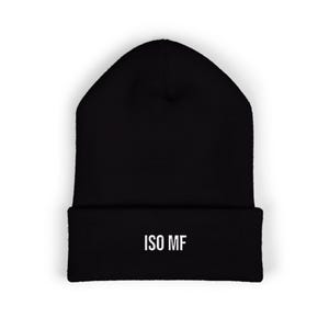 ISO MF - Embroidered Beanie