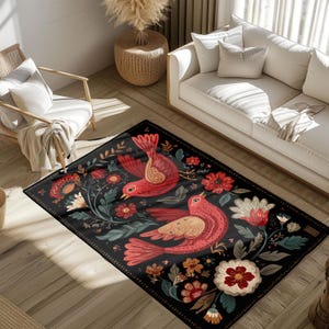 ラグ 輸入品 ベルギー製 ペルシャ風ラグ 赤 181×91cm 美品 イタリア製