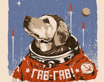 Cosmonaut Space Dog