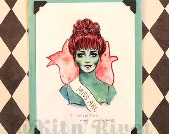 Miss Argentina print