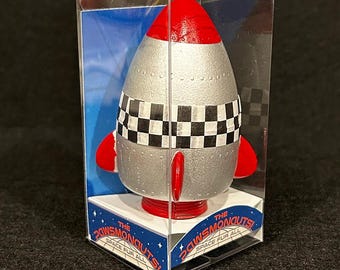 Space Rocket Capsule Toy (w/ two enamel pins)