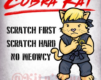 Cobra Cat print