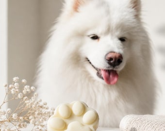 Natürliche Hunde Shampoo Bar | Handgemachte umweltfreundliche Haustierseife | Schonende Welpenwäsche | Veganes Grooming Bar
