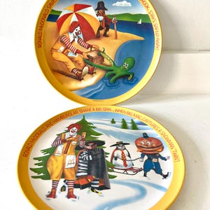 1977 Mcdonalds Plate - Etsy
