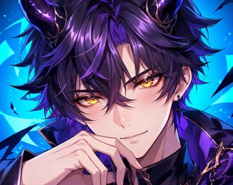 Encargo de avatar de anime personalizado para VTubers, streamers y gamers, foto de perfil personalizada, retrato de personaje original, icono de regalo de arte digital