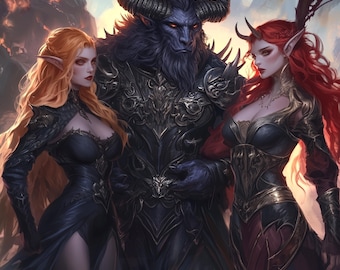 Retrato personalizado de personaje de rol de fantasía, encargo de arte para D&D y juegos de rol de mesa, ilustración personalizada para jugadores, arte digital para juegos de fantasía.