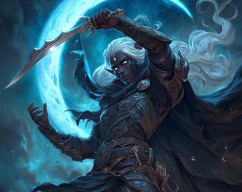 Encargo de personaje de rol, arte personalizado de personaje de fantasía, ilustración de personaje de juego, retrato digital de personaje original para jugadores, regalo artístico