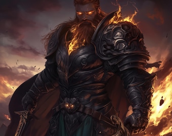 Personalized Fantasy Character Art Commission, Custom DND OC Portrait, RPG Game Design, Digital Illustration For Tabletop Roleplay Gamer Art