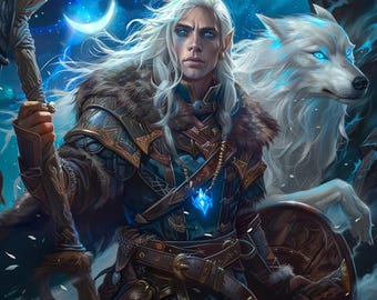 Arte de personajes de rol, ilustración digital de personajes, retrato personalizado de personajes de fantasía, encargo personalizado de rol, diseño de estilo de juego, arte de personajes originales