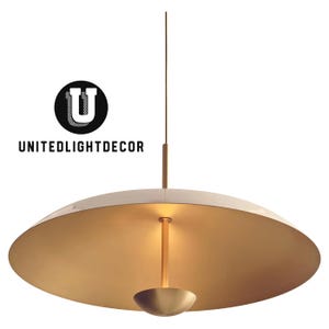 Brass Sputnik Flush Mount Ceiling Light - Modern Italian Style