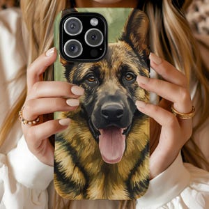 Custom Watercolor Pet Photo iPhone Case, Pet Portrait Phone Case, Watercolor Case for iPhone, Personalized Pet Phone Case, Photo iPhone Case