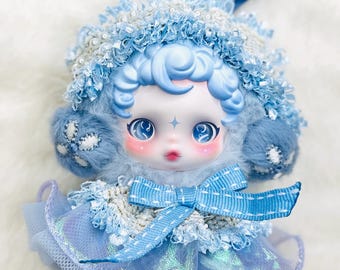 Frosty Whisper- Handmade Doll Outfit – For Skullpanda / 18–20cm Dolls (2 Colors)