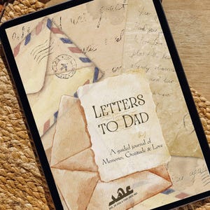 Regalo del Día del Padre, Cartas para Papá, Diario de Recuerdos del Día del Padre Imprimible, Regalo para papá