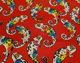 Alexander Henry Camaleon Chameleon Fabric By the Yard