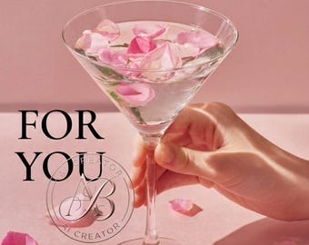 2 romantische digitale Karten | Liebesgeständniskarten | Digitale Valentinstagskarten | Ästhetisches Rosa